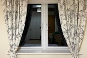 Curtains with Curtain Pole