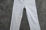 White slim high rise jeans, next, brand new