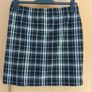 Shien Curve plaid mini skirt Image 2