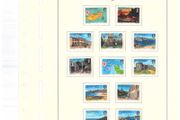 1983-1999 Alderney Stamp collection including commemorative and definitive stamps on Lighthouse hingeless pages (16 pages)