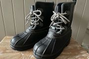 Snow winter waterproof boots GAP black size UK 3