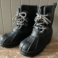 Snow winter waterproof boots GAP black size UK 3
