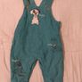 Disney Corduroy Dungaree,s And Top Image 3