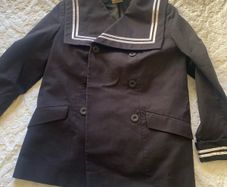 Vintage Laura Ashley sailor jacket 1980's