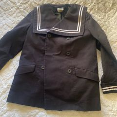 Vintage Laura Ashley sailor jacket 1980's