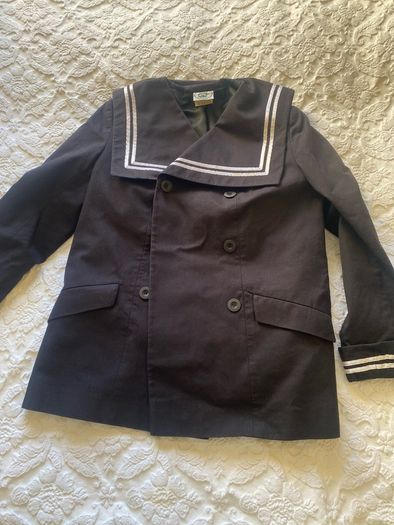 Vintage Laura Ashley sailor jacket 1980's