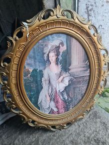 Vintage framed picture