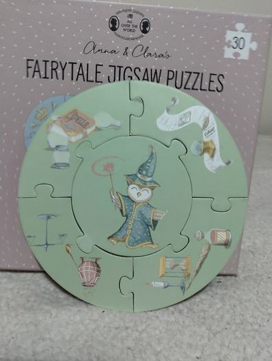 Fairytale Jigsaw Puzzles, 6 double sided puzzles