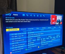 Sky+ box and freesat card