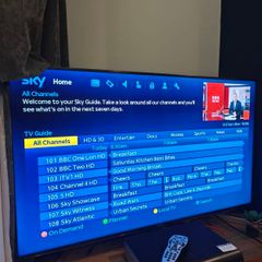 Sky+ box and freesat card