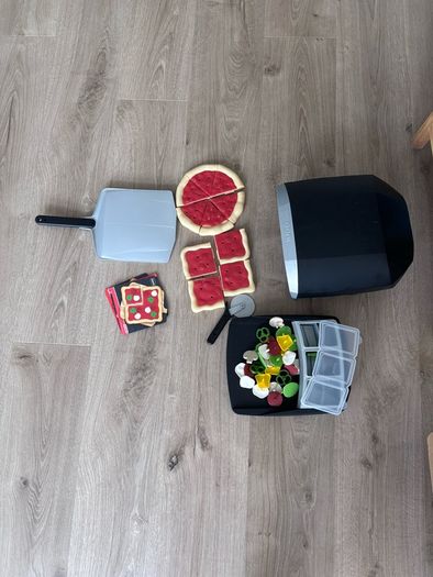 Little Dutch kitchen + accessories and Ooni kids pizza oven