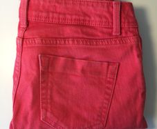 Topshop Red Jeans Size 8