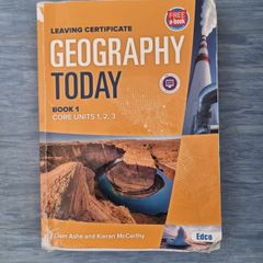 Edco Geography Today - Leaving Certificate Book 1