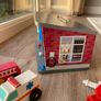 Melissa & Doug Wooden Lock & Roll Rescue Garage Set Image 6