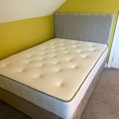 New Stylish single ,Double 4ft, 4ft6, King 5ft And 6ft Superking Sizes Divan Beds Instock. Drawers And Optional Tufted Mattresses Available. Free Delivery