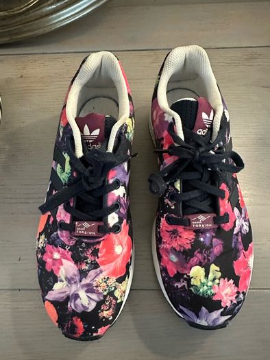 Floral Adidas Flux