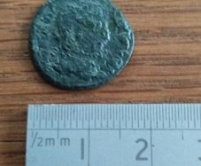 Genuine Ancient Roman "Camp Gate" Bronze Coin - Constantinian Era (Great Detail)