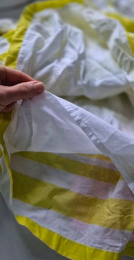 Next Yellow and White Striped Summer Dress 12Y