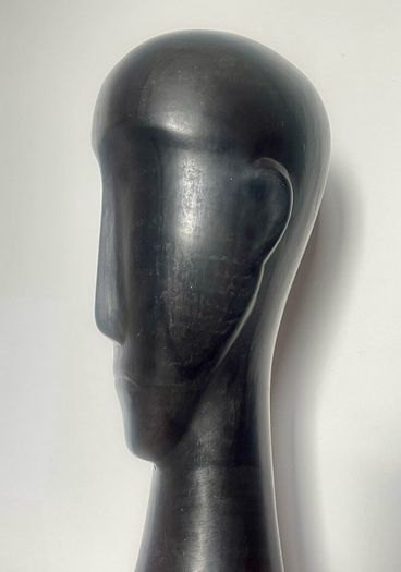 Italian Modernist Modigliani MCM ceramic head 1960s