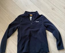 Regatta navy fleece half zip