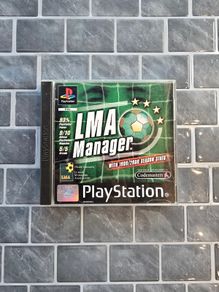 LMA Manager- PlayStation 1/PS One Game - PAL - No Manual - Tested