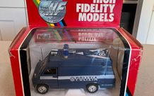 Dodge Police Van 1/25 Polistil Rare paint defects