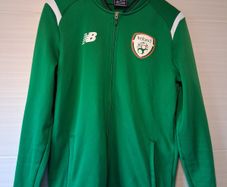 Ireland Football Track Jacket / Presentation Jacket.Not An Ireland Jersey. Official New Balance. Collect In Dublin Or Receive Via Post.