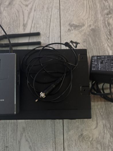 Sennheiser wireless lapel beltpack microphone