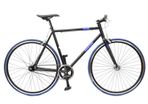 KHE Fixie 2 - 2 Speed Black / Silver / Blue