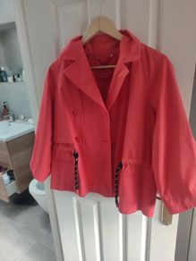 max & Co cropped trench