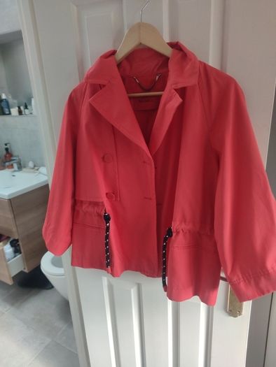 max & Co cropped trench