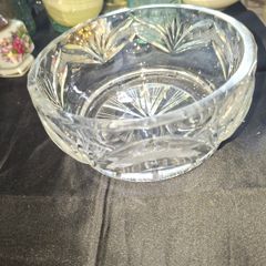 Beautiful Crystal Glass Sweet or Sugar Bowl, Postage Available