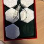 Newbridge Silverware Christmas Snowflake Napkin Rings X 6 Image 6