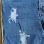Ripped Jeans, like new, size 10 Image 3