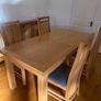 Solid Wooden Extendable Dining Table Image 4