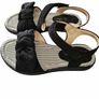 children's black sandals Image 7