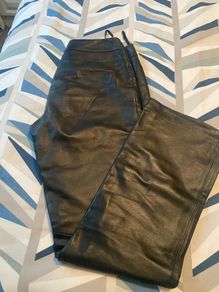 Black Leather Trousers