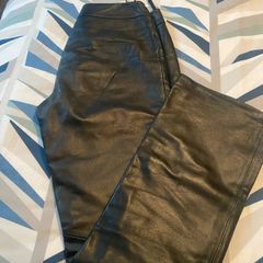 Black Leather Trousers