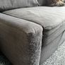 Free Grey Corner Sofa Bed with Chaise Collection Only Image 4