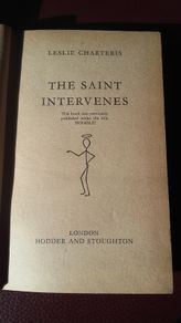 BOOK - 1953 - The Saint Intervenes - Leslie Charteris