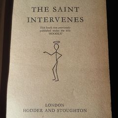 BOOK - 1953 - The Saint Intervenes - Leslie Charteris