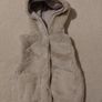 Zara Kids Faux Fur Reversible Gilet Jacket Image 7