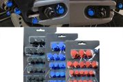 30pcs 1.4/1.2/1/0.8CM Motorcycle Modification Screw Cap Decoration for Motor Scooters Electric Car Colored Nut Cover Accessories