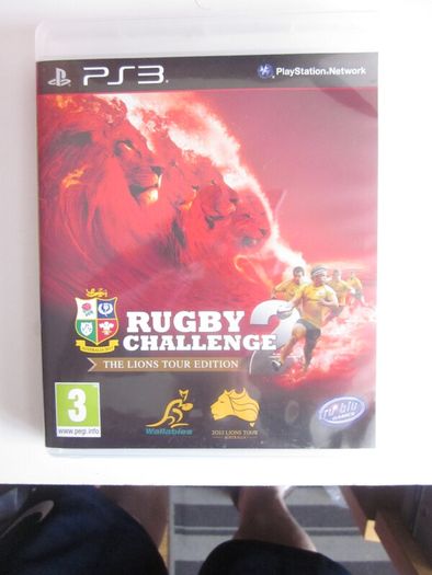 PS3 Rugby Challange 2 The Lions Tour Edition.