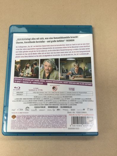 Lila Lila German only audio blu ray romance