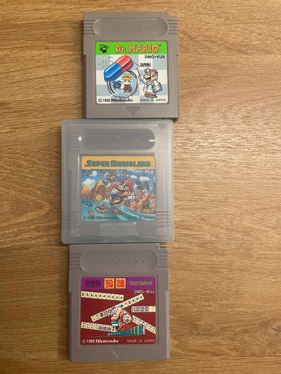 Perfect Xmas Gift Nintendo Gameboy Color Clear CGB-001 + Super Mario Land + Dr. Mario + Yakuman
