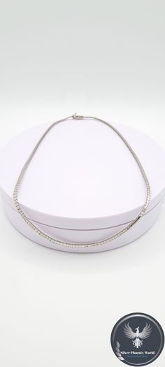 Vintage 835 Silver Snake Chain
