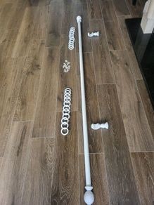 Curtain pole