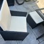 garden furniture rattan cube Image 3