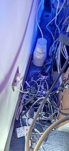 Reef Tank Cable Management